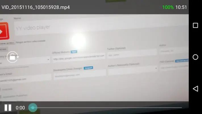 FF video player android App screenshot 2